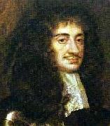 Portrait of Charles II of England.
